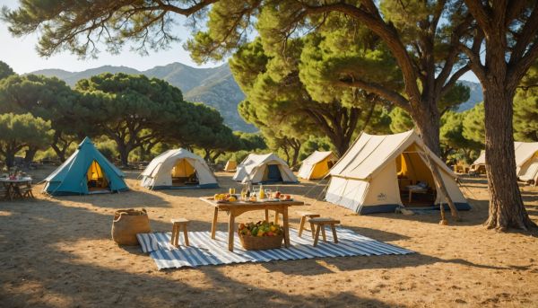 Séjour idyllique en camping à Calvi à prix réduit